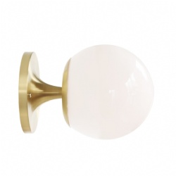 Modern decro glass shade wall sconce